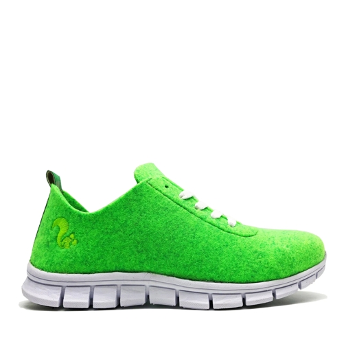 thies Low-Top Sneaker thies ® PET Sneaker neon green | vegan aus recycel mehrfarbig