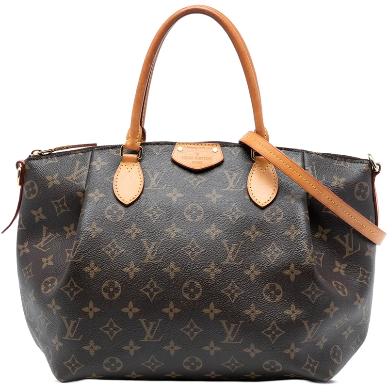 Louis Vuitton Schultertasche Monogram Turenne MM braun