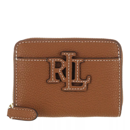 Lauren Ralph Lauren Logo Zip Wallet Small Lauren Tan/Ecru Ritsportemonnee