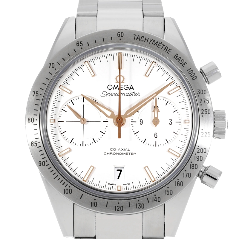 Omega Montre automatique Speedmaster Silber