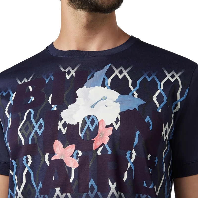 BILLIONAIRE T-Shirt T-Shirt Palms dunkel-blau(Image 4)