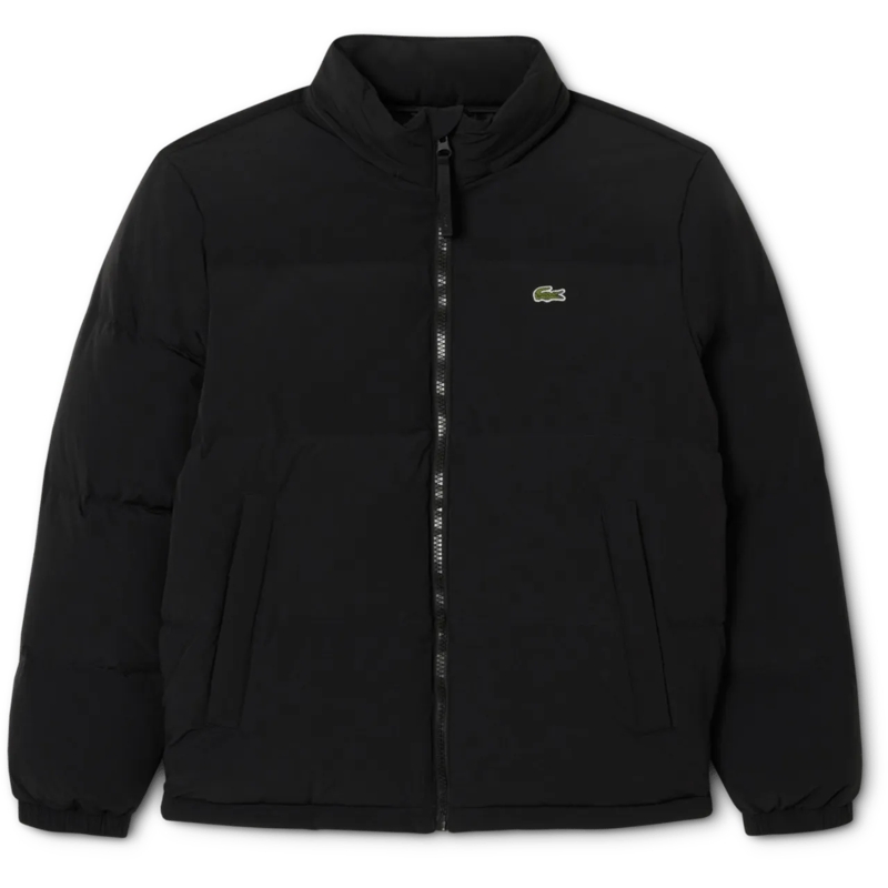 Lacoste Daunenjacke Padded Down Jacket With Removable Hood Black