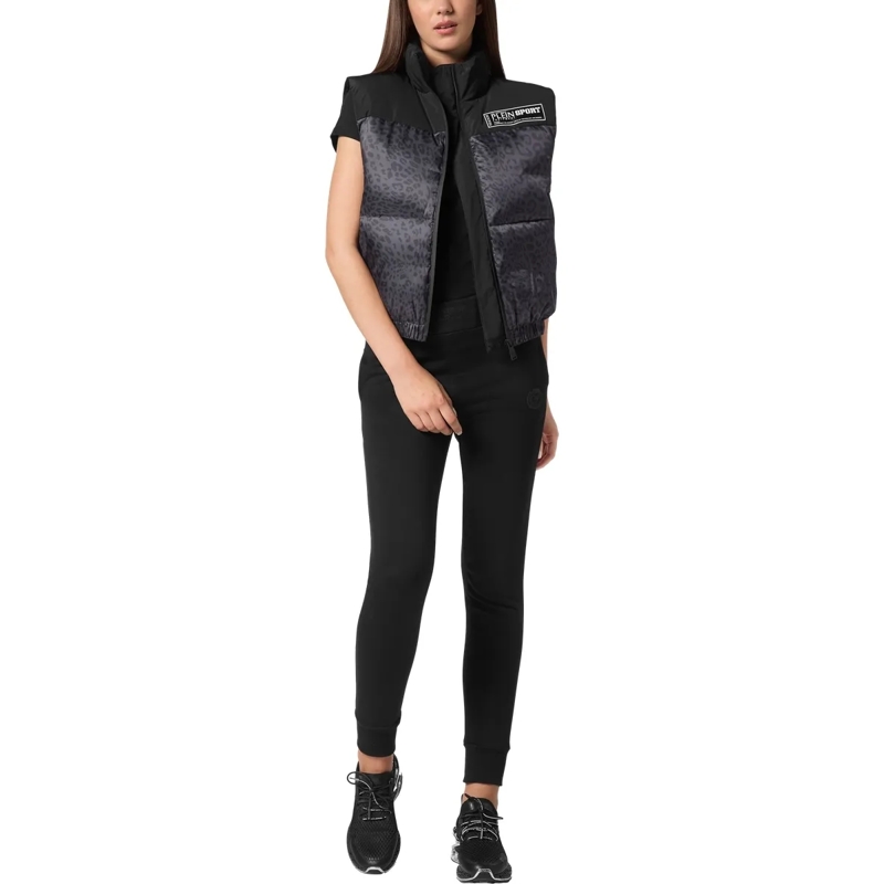 Plein Sport Weste Weste Leopard schwarz(Image 4)