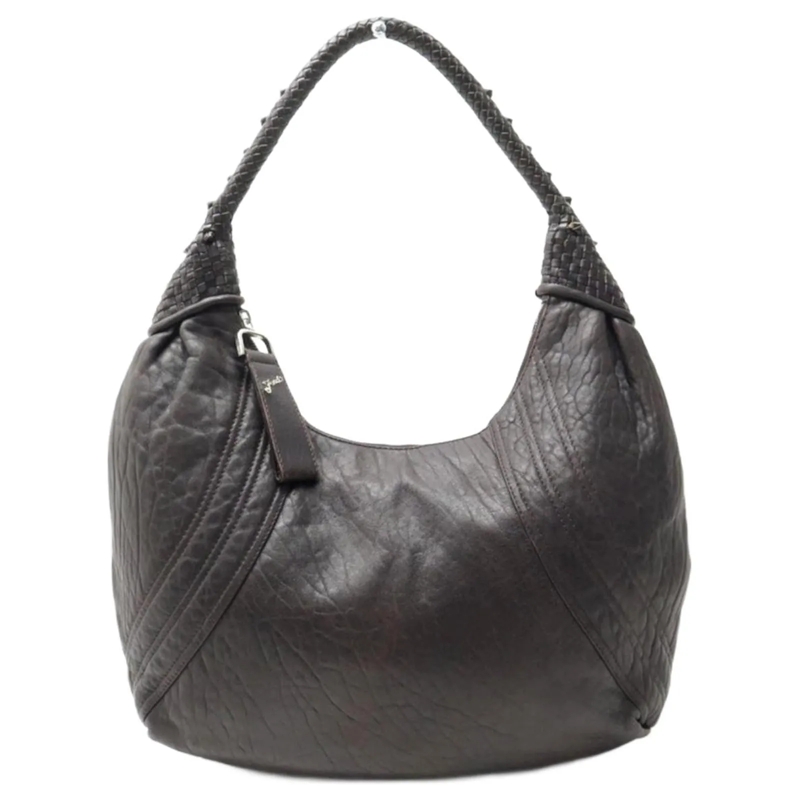 Fendi Hobo Bag FENDI ZUCCA GM HANDTASCHE 8BR518 42HOBO-HANDTASCHE braun