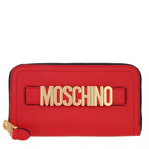 Moschino Wallet Red Continental Wallet-plånbok