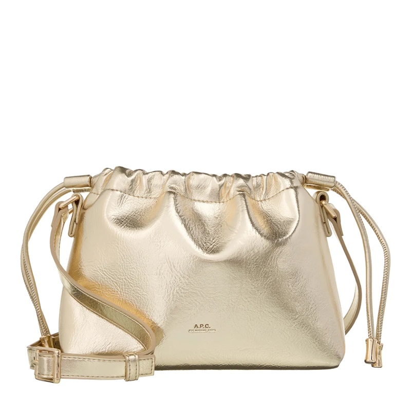 A.P.C. Crossbody Bag Sac Ninon Mini Ran Pale Gold