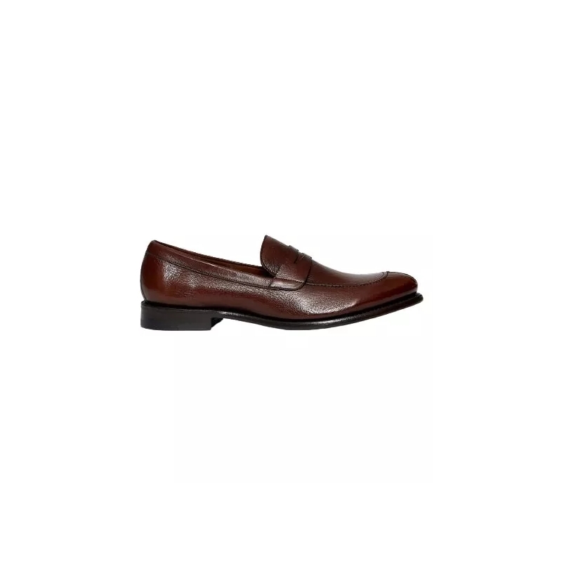 Ortigni Loafer Brown Leather Moccasin Brown