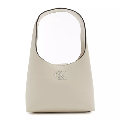 Calvin Klein Calvin Klein Minimal Monogram Weiße Handtasche K60 Weiß Sac à bandoulière