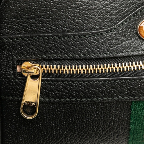 Gucci Sac à bandoulière 2016-present Mini Leather Ophidia Crossbody schwarz (Image 2)