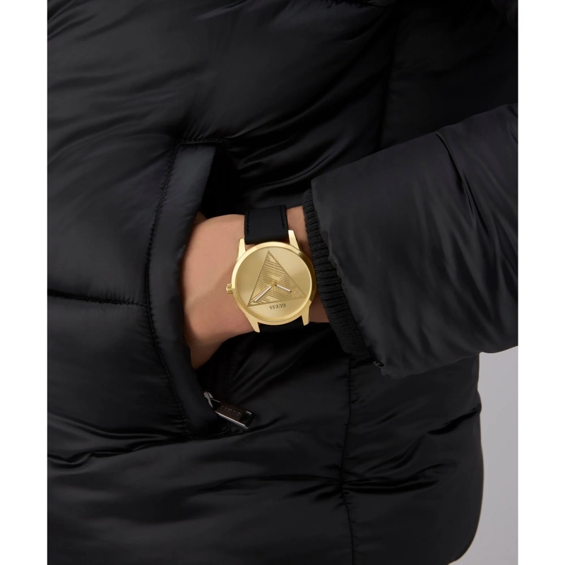 Guess Quarzuhr Quarz-Analoguhr Clark schwarz(Image 4)