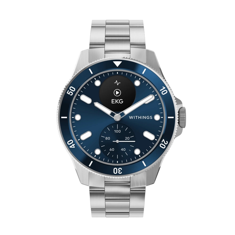 Withings Automatikuhr Scanwatch Nova blau