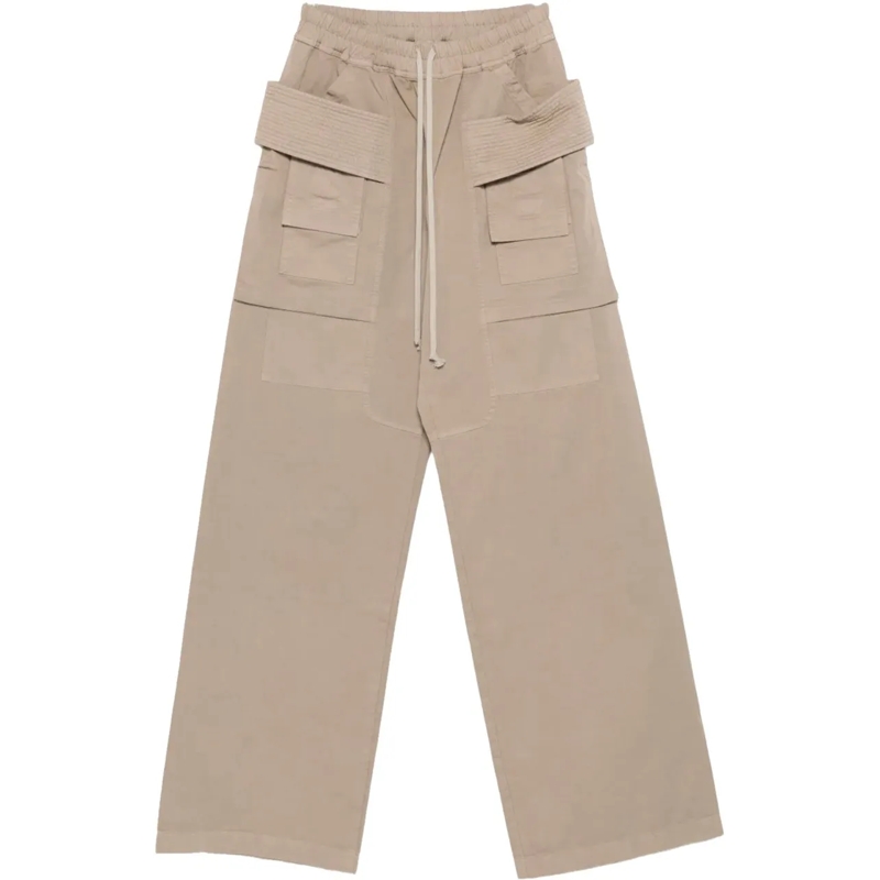 Rick Owens  Creatch Wide Cargo Drawstring Dirty Pearl mehrfarbig