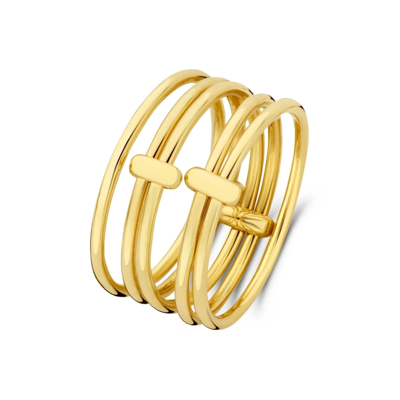 Isabel Bernard Bague Cour d'Honneur Adora 585 Gold Ring Gold
