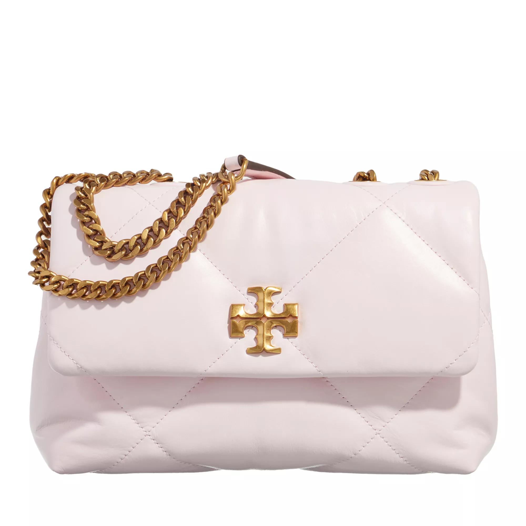 Tory Burch Crossbody Bags - Kira Diamond Quilt Small Convertible Shoulder Bag - Gr. unisize - in Gold - für Damen