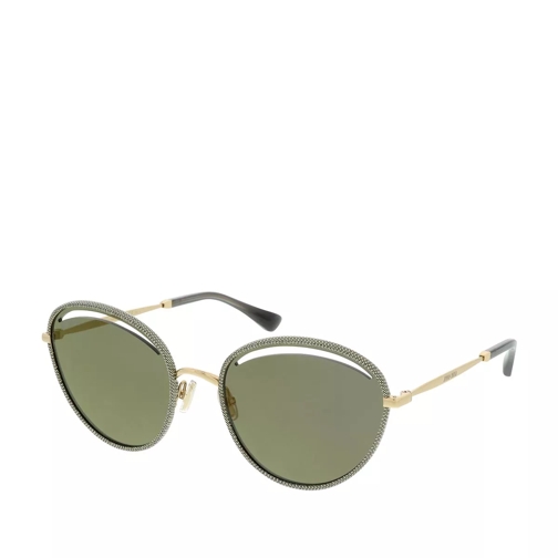 Jimmy Choo MALYA/S Gold Glitter Grey Sunglasses