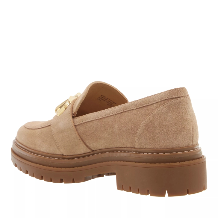 Michael kors tan deals loafers