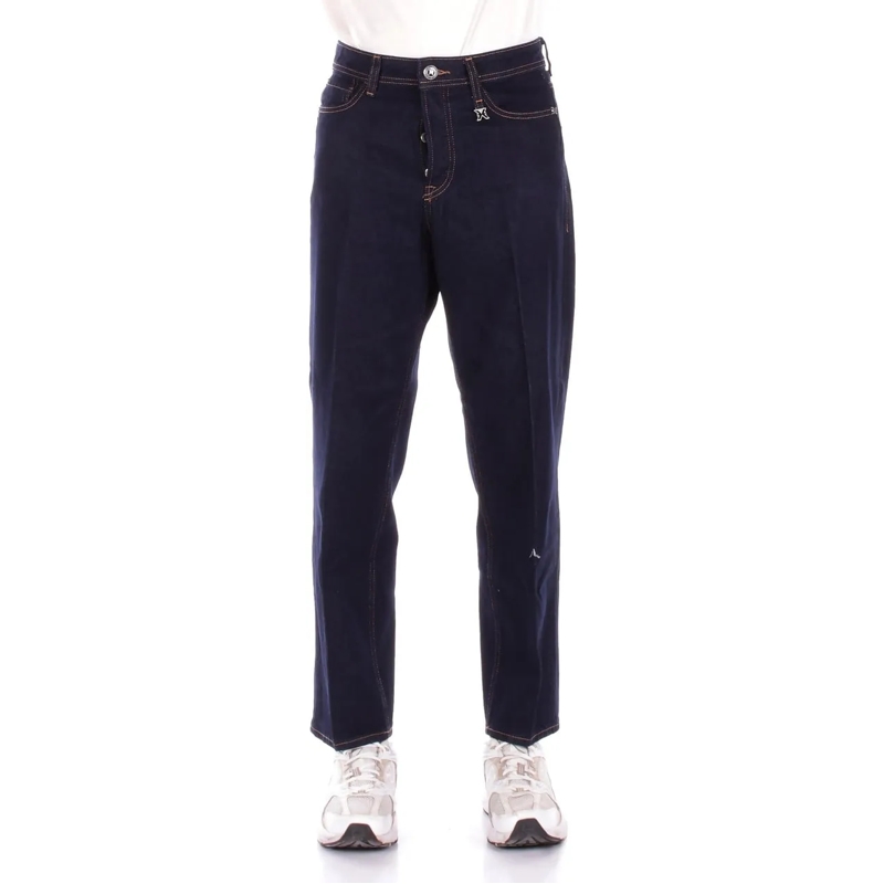 John Richmond Jeans mit geradem Bein Jeans Denim Washed blau
