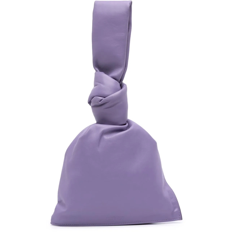 Bottega Veneta Fourre-tout Mini Calfskin BV Twist Bag lila