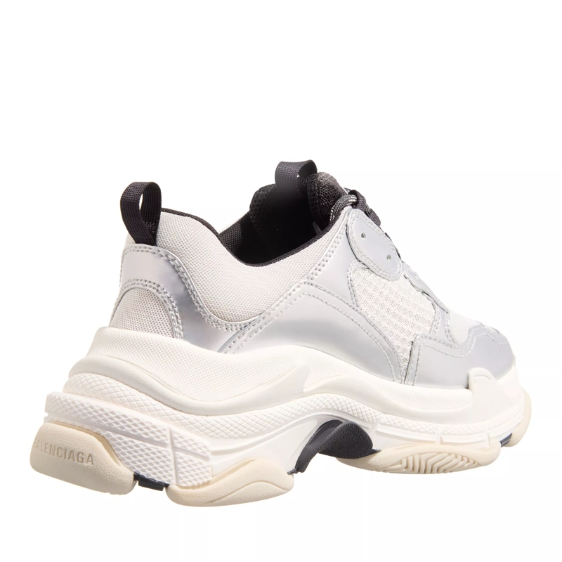 Balenciaga Low-Top-Sneaker Triple S Metallic 8191 black/white/silver(Image 2)