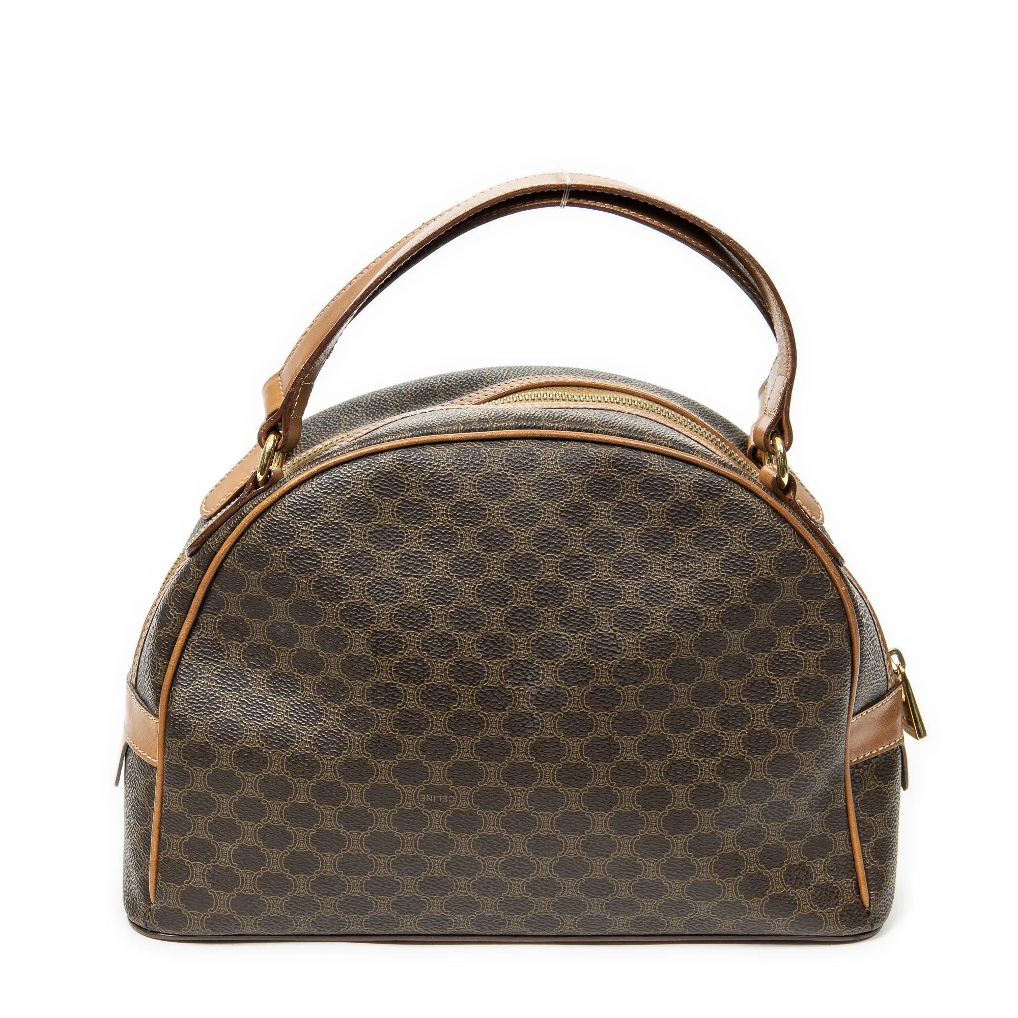 Thumbnail - Celine Crossbody Bags - Dome Bowler Bag - Gr. unisize - in Braun - für Damen