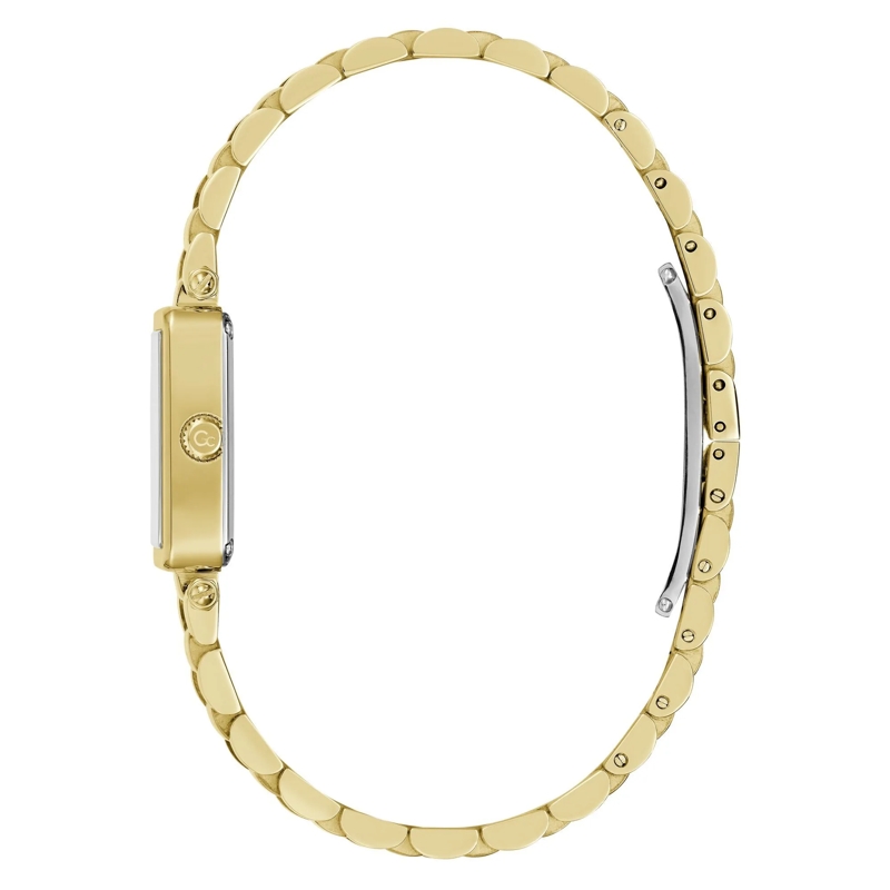 GC Quarzuhr Quarz-Analoguhr Gc Plaza Mini gelb(Image 2)