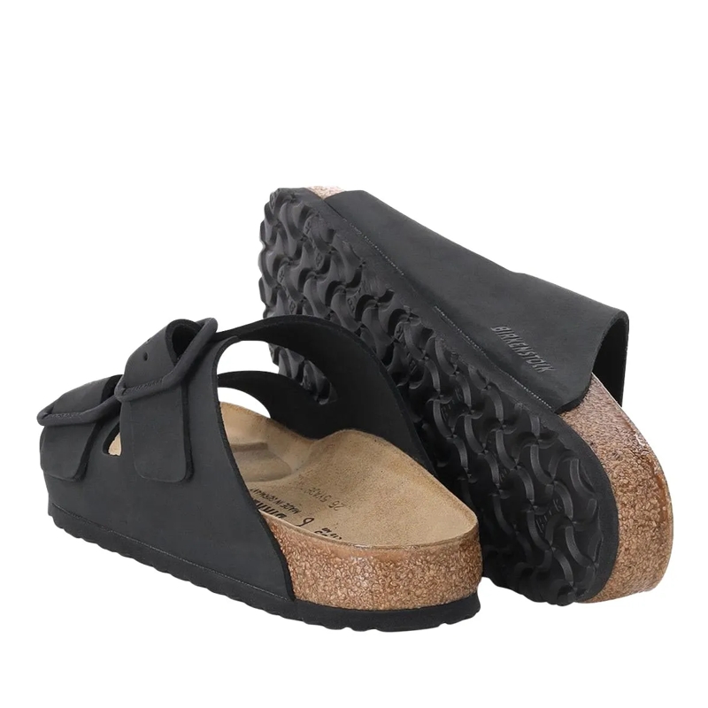 Birkenstock Chaussures à lacets Sandalen Arizona aus Leder schwarz(Image 2)