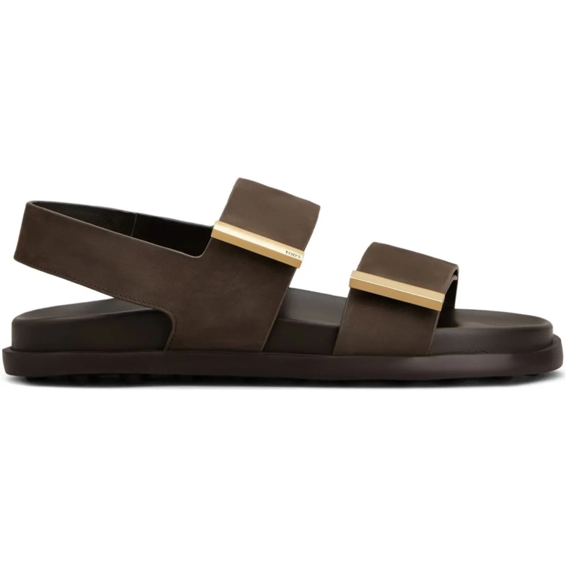 Tod's Sandalen Sandals Marrone Scuro braun