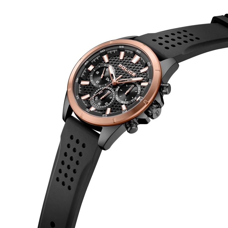 Police Automatikuhr Quarzuhr Motion schwarz(Image 2)