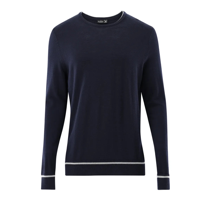 VAN LAACK  Pullover Uni dunkel-blau