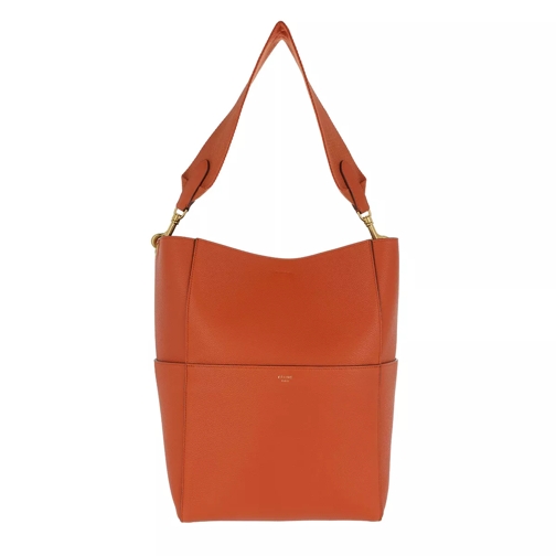 Celine Sangle Seau Bag Goatskin Cinnamon Shopping Bag