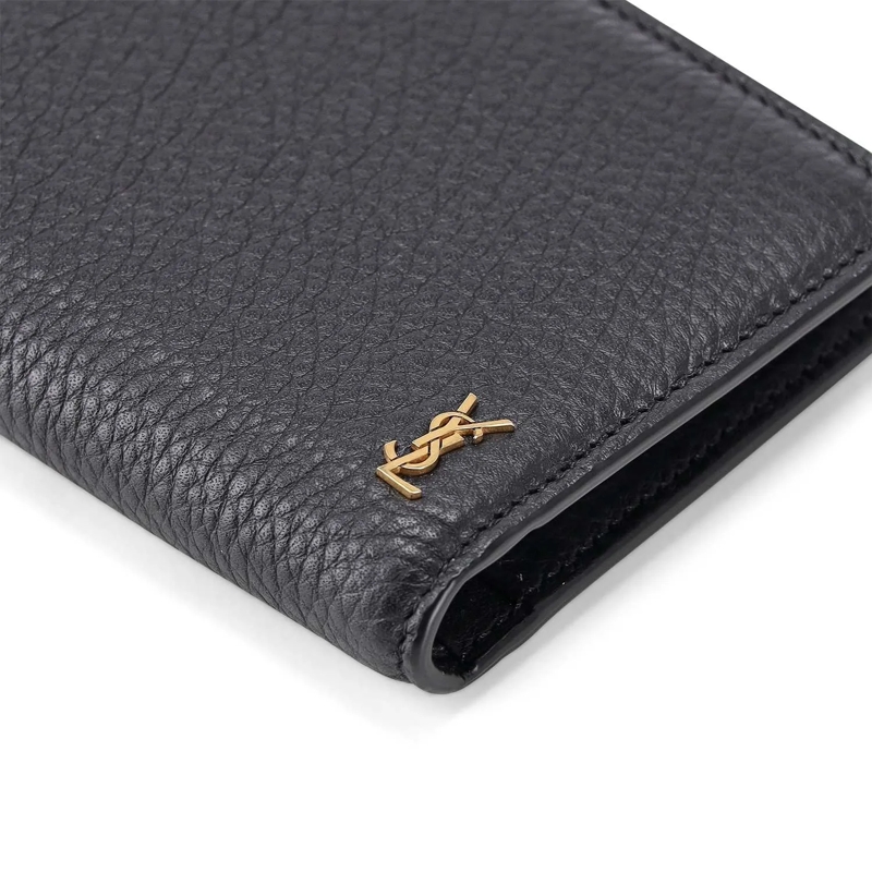 Saint Laurent Porte-monnaie Portemonnaie aus Leder schwarz(Image 4)