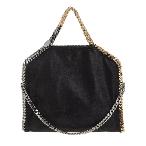 Stella McCartney Chain Tote Bag Black Rymlig shoppingväska