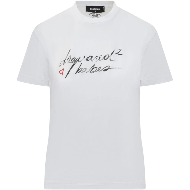Dsquared2 T-shirt T-Shirt weiß