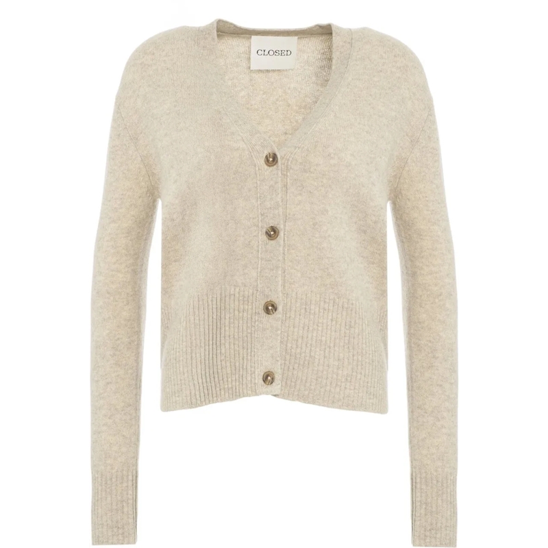Closed  Cardigan with V-neck beige