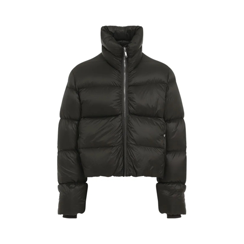 Rick Owens Turtle Green Polyamide Jacket Green Piumini