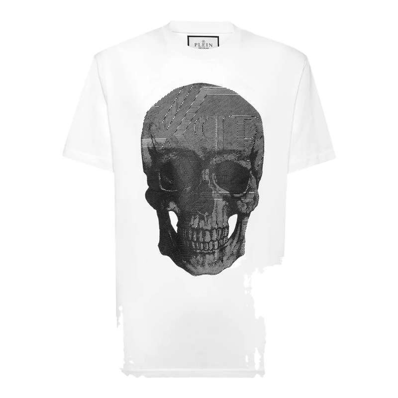Philipp Plein T-Shirt T-Shirt Skull weiss