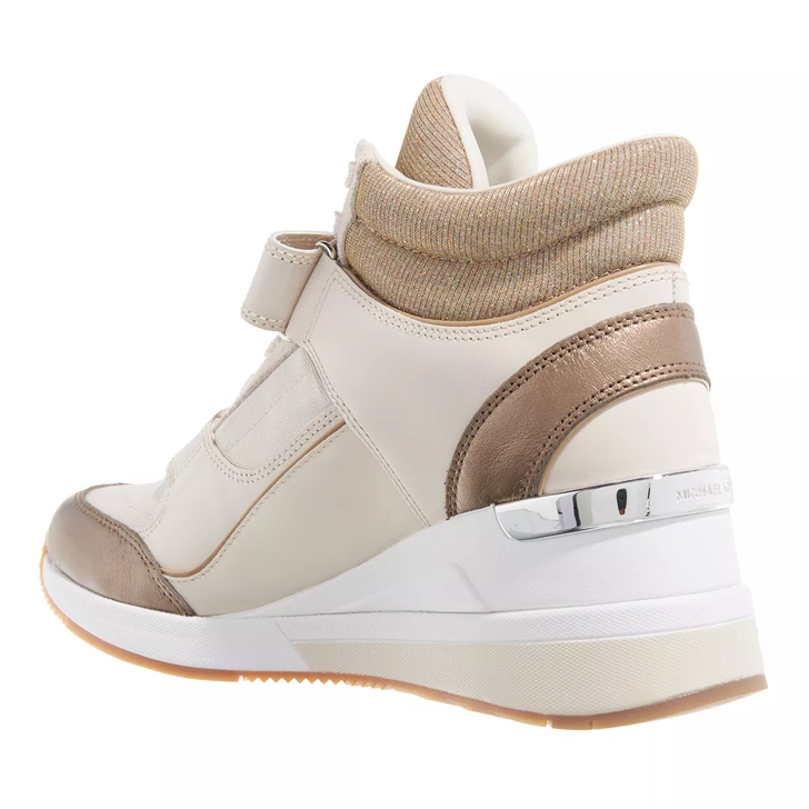 Michael Kors Gentry High Top Camel Multi High Top Sneaker