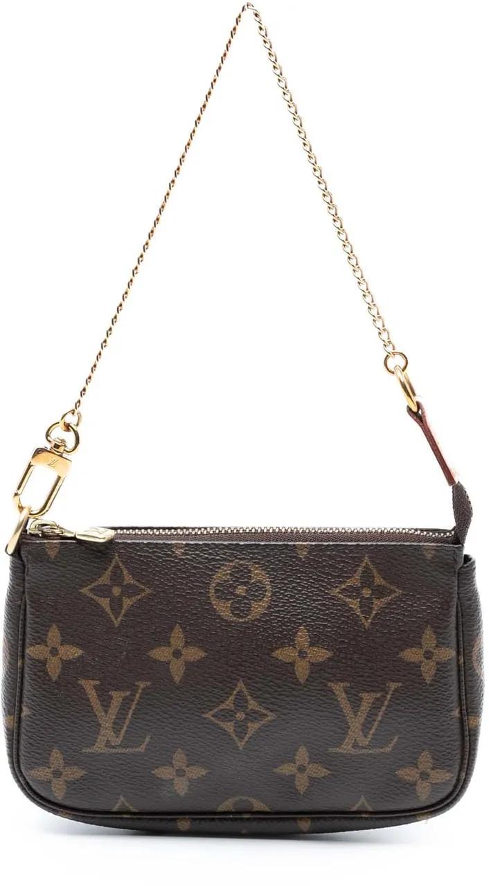 Louis Vuitton Crossbody Bags - Monogram Mini Pochette Accessoires - Gr. unisize - in Braun - für Damen