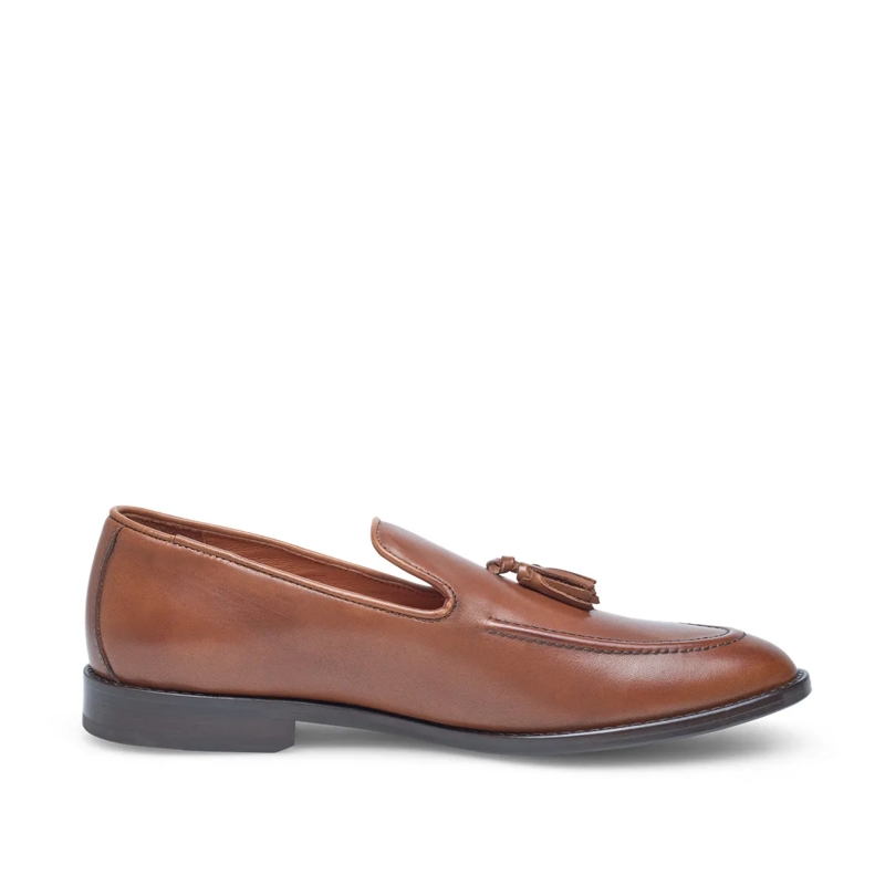 Henry Stevens Monkstraps Loafer Wallace TL cognac