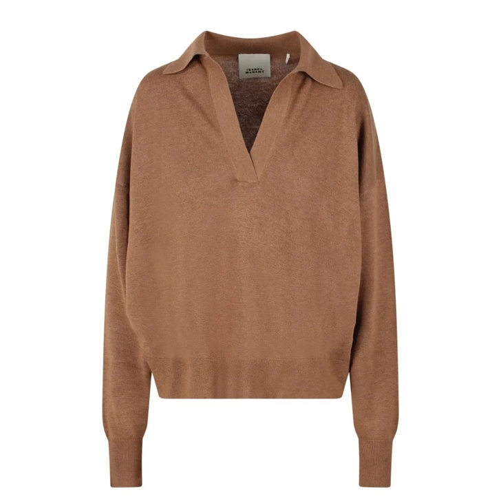 Isabel Marant Galix Sweater Brown Trui