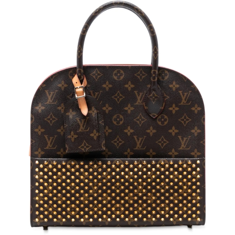 Louis Vuitton Shopper Christian Louboutin Monogram Iconoclast Tote braun
