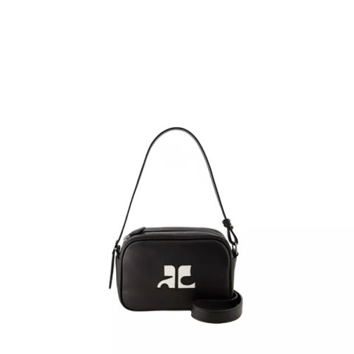 Courrèges Réedition Camera Bag - Leather - Black Black Camera Bag