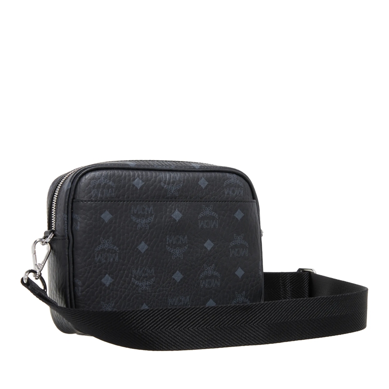 MCM Crossbody Bag Visetos Crossbody Black(Image 3)