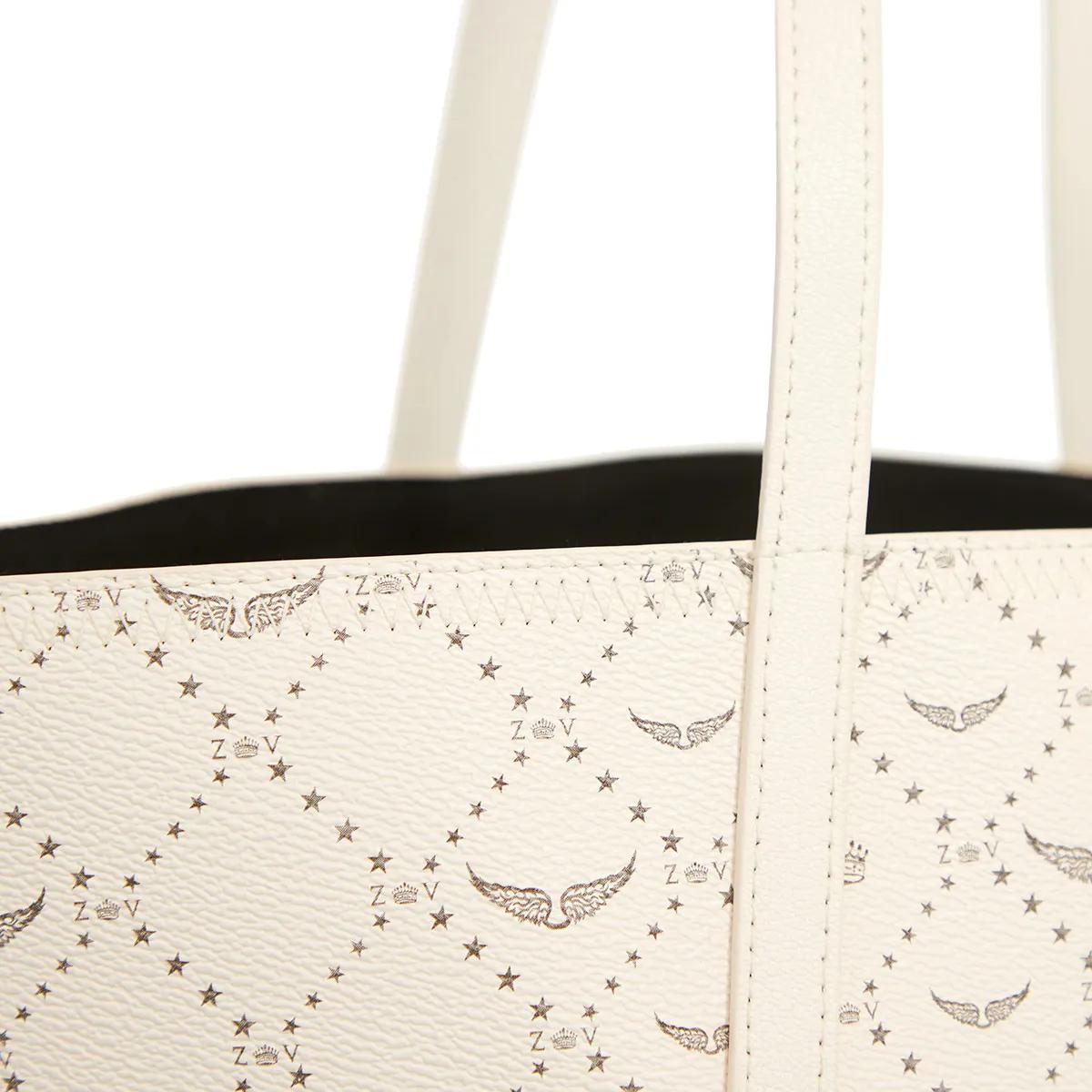 Zadig & Voltaire Shoppers Z Shopper Monogram in wit