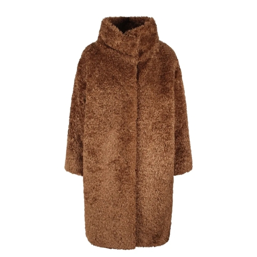 Herno  Teddy Mid Coat Brown