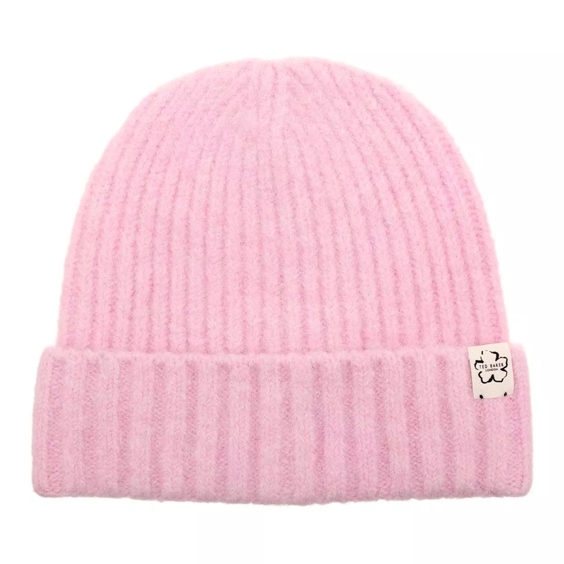 Ted Baker Mütze Britny Magnolia Branded Bobble Hat Pink