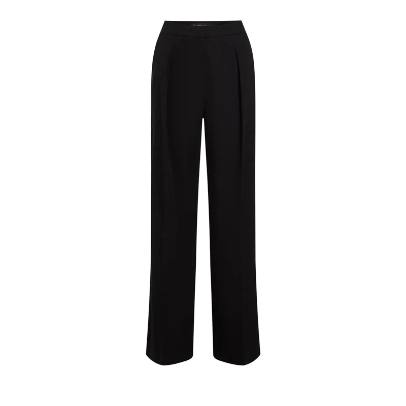 Karl Lagerfeld Anzugshose Amber Valetta STRUCTURED Hose schwarz