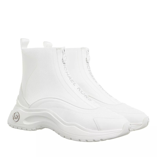 MICHAEL Michael Kors Dara Zip Bootie Optic White high-top sneaker
