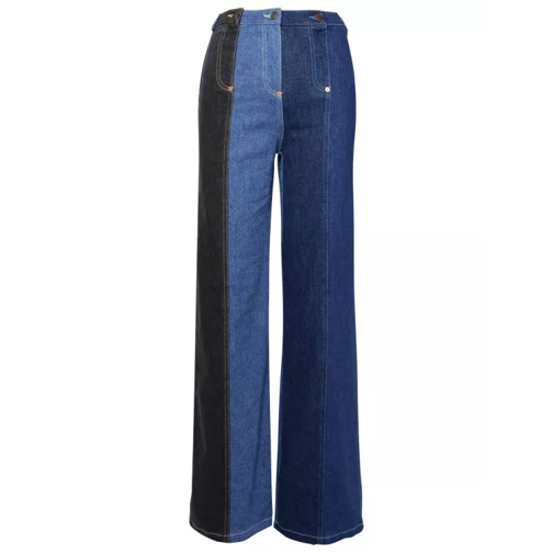 Moschino Blue Cotton Jeans Blue 