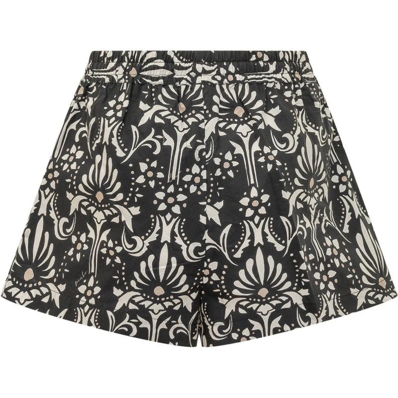 Pinko Shorts Shorts con Stampa Floreale schwarz(Image 2)